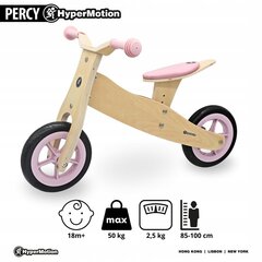 Трехколесный велосипед HyperMotion PERCY, розовый цена и информация | Трехколесные велосипеды | kaup24.ee