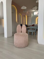 Pufas Asir Bunny, розовый цена и информация | Кресла-мешки и пуфы | kaup24.ee