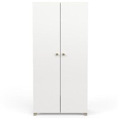 Шкаф Aatrium Izzy, 90.3x51.7x188.2 см, белый цена и информация | Шкафы | kaup24.ee