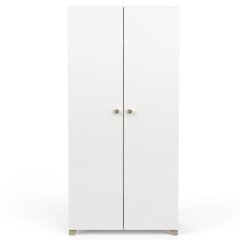 Шкаф Aatrium Izzy, 90.3x51.7x188.2 см, белый цена и информация | Шкафы | kaup24.ee