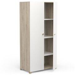 Шкаф Aatrium Izzy, 90.3x51.7x188.2 см, белый цена и информация | Шкафы | kaup24.ee