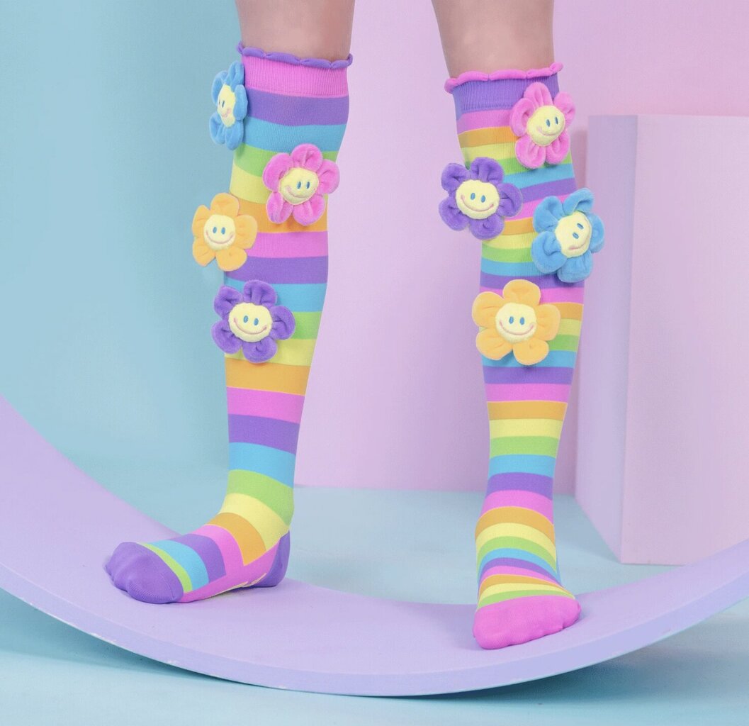 Värvilised sokid Oopsie daisy hind ja info | Tüdrukute sukkpüksid ja sokid | kaup24.ee