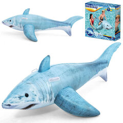 Täispuhutav parv Bestway - Shark, 183 x 102 cm hind ja info | Täispuhutavad veemänguasjad ja ujumistarbed | kaup24.ee