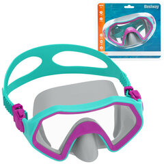 Цветная маска для плавания Bestway Crusader, фиолетовая цена и информация | Маски для дайвинга | kaup24.ee