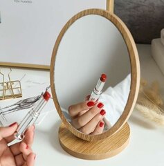Kosmeetiline peegel, ümmargune цена и информация | Косметички, косметические зеркала | kaup24.ee