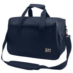 Käsipagasi kott CabinFly Economy, 40x20x25 cm, sinine цена и информация | Чемоданы, дорожные сумки  | kaup24.ee