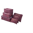 Kohvrikorraldaja komplekt, 6 tk, Burgundia