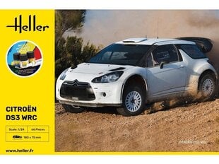 Heller - Citroën DS3 WRC mudeli komplekt, 1/24, 56758 hind ja info | Klotsid ja konstruktorid | kaup24.ee