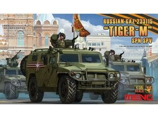 Meng Model - Russian GAZ 233115"Tiger-M" SPN SPV, 1/35, VS-008 hind ja info | Klotsid ja konstruktorid | kaup24.ee