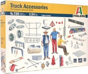 Italeri - Truck Accessories from '90, 1/24, 0720 hind ja info | Klotsid ja konstruktorid | kaup24.ee
