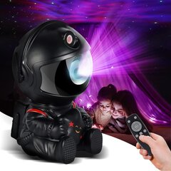 Проектор световых эффектов "астронавт", Carbonpro LED 3D, черный цена и информация | Развивающие игрушки и игры | kaup24.ee