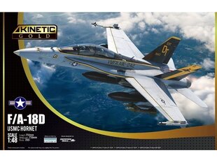 KINETIC - McDonnell Douglas F/A-18D Hornet VMFA(AW)-242 "Bats", 1/48, 48121 цена и информация | Конструкторы и кубики | kaup24.ee