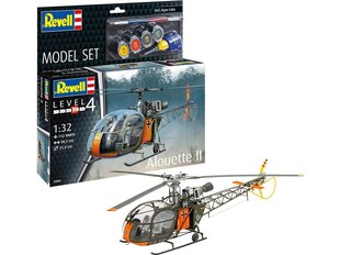 Revell - Aerospatiale Alouette II mudeli komplekt, 1/32, 63804 цена и информация | Конструкторы и кубики | kaup24.ee