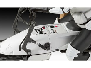 Сборная пластиковая модель. Revell - Star Wars The Mandalorian: Speeder Bike, 1/12, 06786 цена и информация | Конструкторы и кубики | kaup24.ee