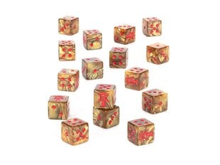 Кубики для настольной игры Adeptus Custodes dice set, 01-16 цена и информация | Настольные игры, головоломки | kaup24.ee