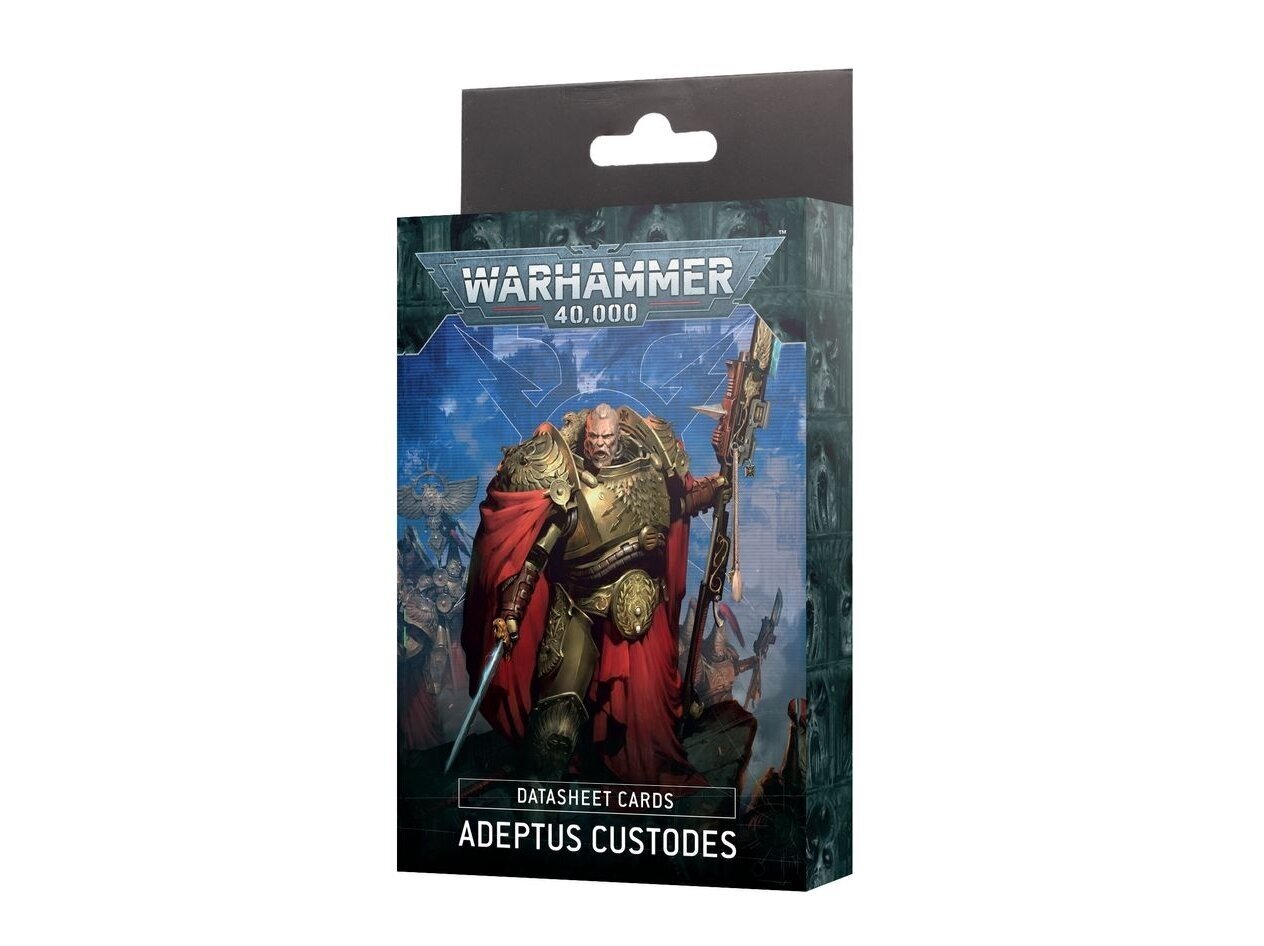 Datasheet Cards: Adeptus Custodes, 01-15 hind ja info | Lauamängud ja mõistatused | kaup24.ee