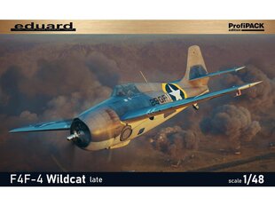 Eduard - Grumman F4F-4 Wildcat Late ProfiPack Edition, 1/48, 82203 hind ja info | Klotsid ja konstruktorid | kaup24.ee