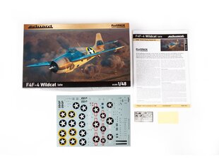Eduard - Grumman F4F-4 Wildcat Late ProfiPack Edition, 1/48, 82203 hind ja info | Klotsid ja konstruktorid | kaup24.ee