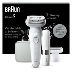 Braun Silk-Epil 9 SES9-341 + Braun FS1000 Mini Face цена и информация | Эпиляторы | kaup24.ee