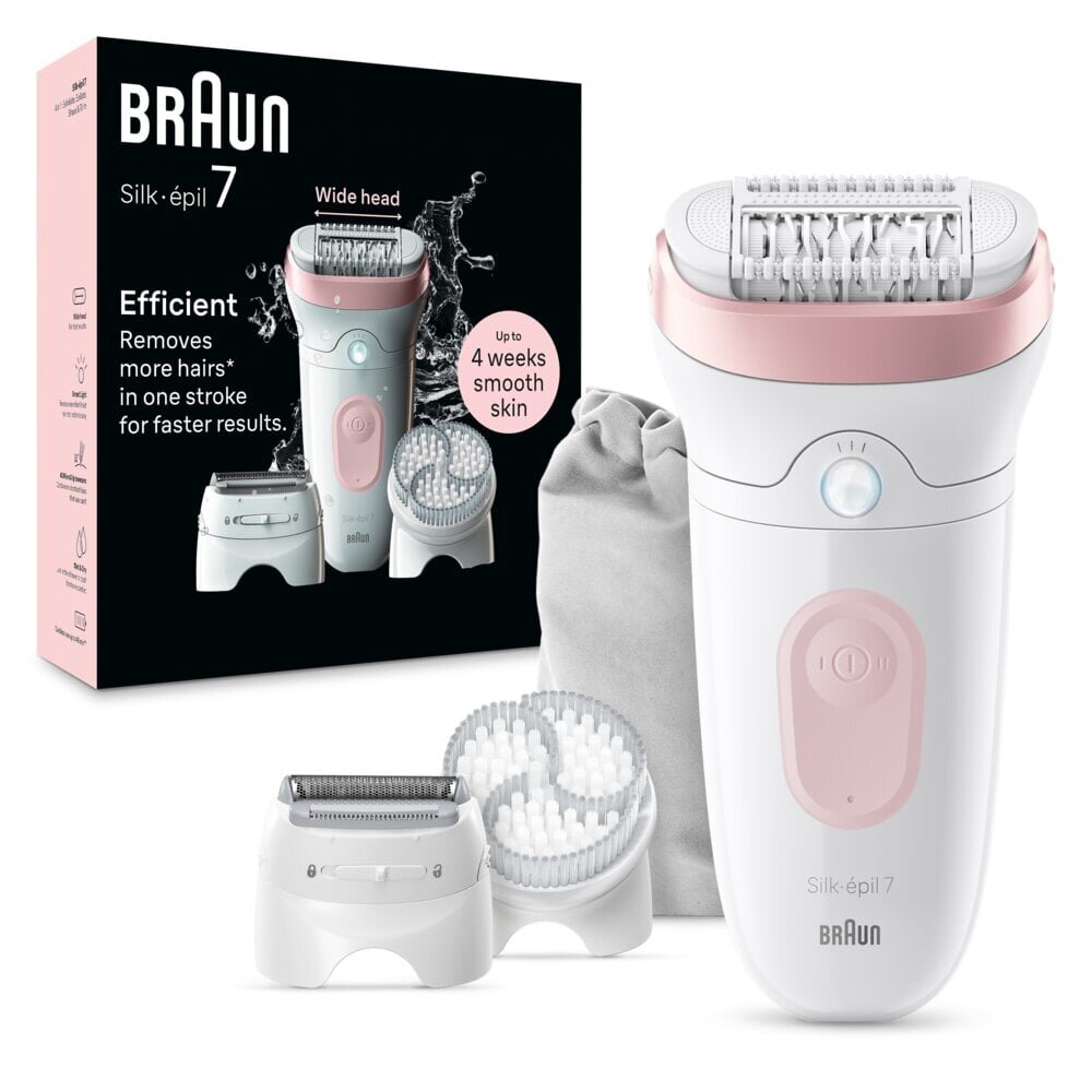 Braun Silk-Epil 7 SE7-060 цена и информация | Epilaatorid, raseerijad | kaup24.ee