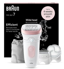 Braun Silk-Epil 7 SE7-060 цена и информация | Эпиляторы | kaup24.ee