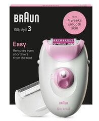 Braun Silk•épil 3 SE3-031 цена и информация | Эпиляторы | kaup24.ee