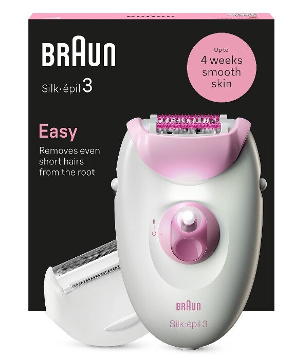 Braun Silk-Epil 3 SE3-031 цена и информация | Epilaatorid, raseerijad | kaup24.ee