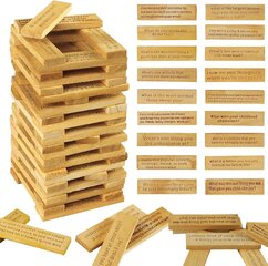 Игра Башня с деревянными палочками Generic, 54 вопроса цена и информация | Настольные игры, головоломки | kaup24.ee