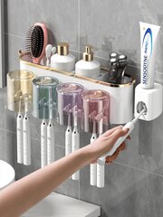 Комплект держатель-полка для зубных щеток,  Electronics LV-21, 1 шт цена и информация | Аксессуары для ванной комнаты | kaup24.ee