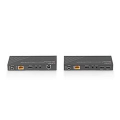 Lindy 150m Cat.6 HDMI 4K60, USB 2.0 & IR HDBaseT KVM Extender hind ja info | Kaablid ja juhtmed | kaup24.ee