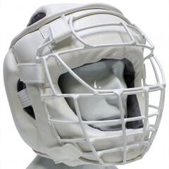Шлем для каратэ из полиуретана с металлической маской. цена и информация | Боевые искусства | kaup24.ee