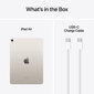 iPad Air 11" M2 Wi-Fi 128GB - Starlight - MUWE3HC/A цена и информация | Tahvelarvutid | kaup24.ee