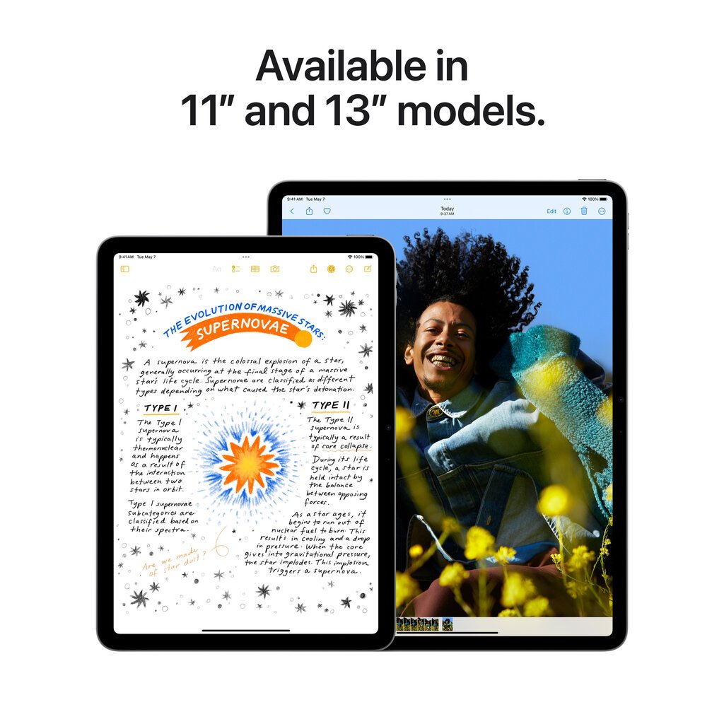iPad Air 11" M2 Wi-Fi + Cellular 1TB - Starlight - MUXU3HC/A цена и информация | Tahvelarvutid | kaup24.ee