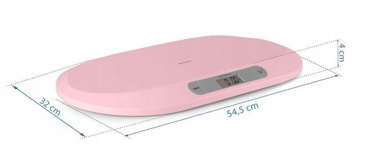 Elektrooniline beebikaal BW-144, roosa hind ja info | Tervishoiutooted | kaup24.ee