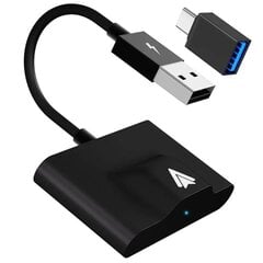 BlackBird juhtmevaba Android Auto adapter Android-telefonidele, USB/USB-C ühendusega hind ja info | FM modulaatorid, FM trasmitterid | kaup24.ee