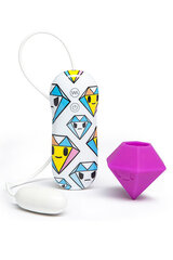 Vibraator Tokidoki – Solitaire Petal Vibe Diamond, lilla hind ja info | Vibraatorid | kaup24.ee