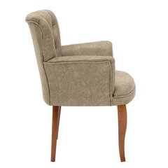 Кресло Asir Paris Walnut Wooden, коричневый цена и информация | Кресла в гостиную | kaup24.ee