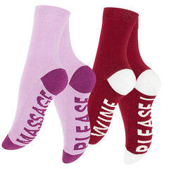 Хлопчатобумажные женские носки, Vincent Creation®, 2 пары цена и информация | Женские носки | kaup24.ee
