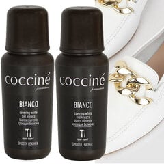 Valge kreem-korrektor valgetele nahast jalatsitele - Coccine Bianco, 75 ml, 2 tk. hind ja info | Rõivaste ja jalatsite hooldus | kaup24.ee