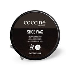 Белый защитный крем для обуви - Coccine Shoe Wax, 40 g + Щетка из конского волоса для полировки обуви, 16 см цена и информация | Уход за одеждой и обувью | kaup24.ee