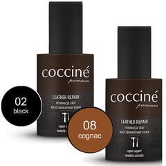 Renoveeriv nahavärv naturaalsele ja kunstnahale - Coccine Leather Repair (must, konjak), 10 ml hind ja info | Rõivaste ja jalatsite hooldus | kaup24.ee