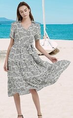 Легкое женское платье MOONSIROLI, бежевое цена и информация | Платья | kaup24.ee