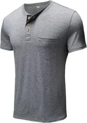 Мужская футболка Cooleep, серая цена и информация | Мужские футболки | kaup24.ee