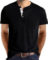 Мужская футболка Cooleep, черная цена и информация | Мужские футболки | kaup24.ee