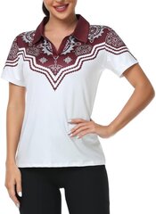 Женская рубашка поло igeekwell, белая цена и информация | Женские футболки | kaup24.ee