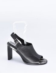 Открытая обувь  для женщин, Grosseto, чёрная цена и информация | Женские босоножки | kaup24.ee