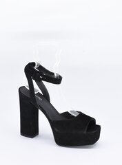 Открытая обувь  для женщин, Grosseto, чёрная цена и информация | Женские босоножки | kaup24.ee