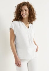 Cellbes naiste linane pluus LISETTE, valge hind ja info | Naiste pluusid, särgid | kaup24.ee