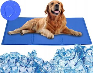 Охлаждающий коврик для домашних животных Dogguru, 90 см х 50 см цена и информация | Лежаки, домики | kaup24.ee