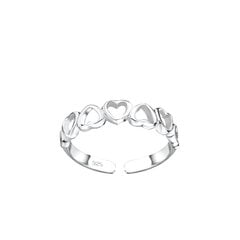 Серебряное кольцо на палец ноги для девушек Elfas SKGM007 цена и информация | Аксессуары для детей | kaup24.ee